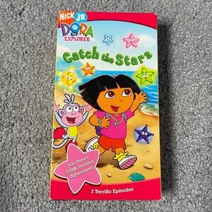 Dora the Explorer - Catch the Stars (VHS, 2005) Tested Working
